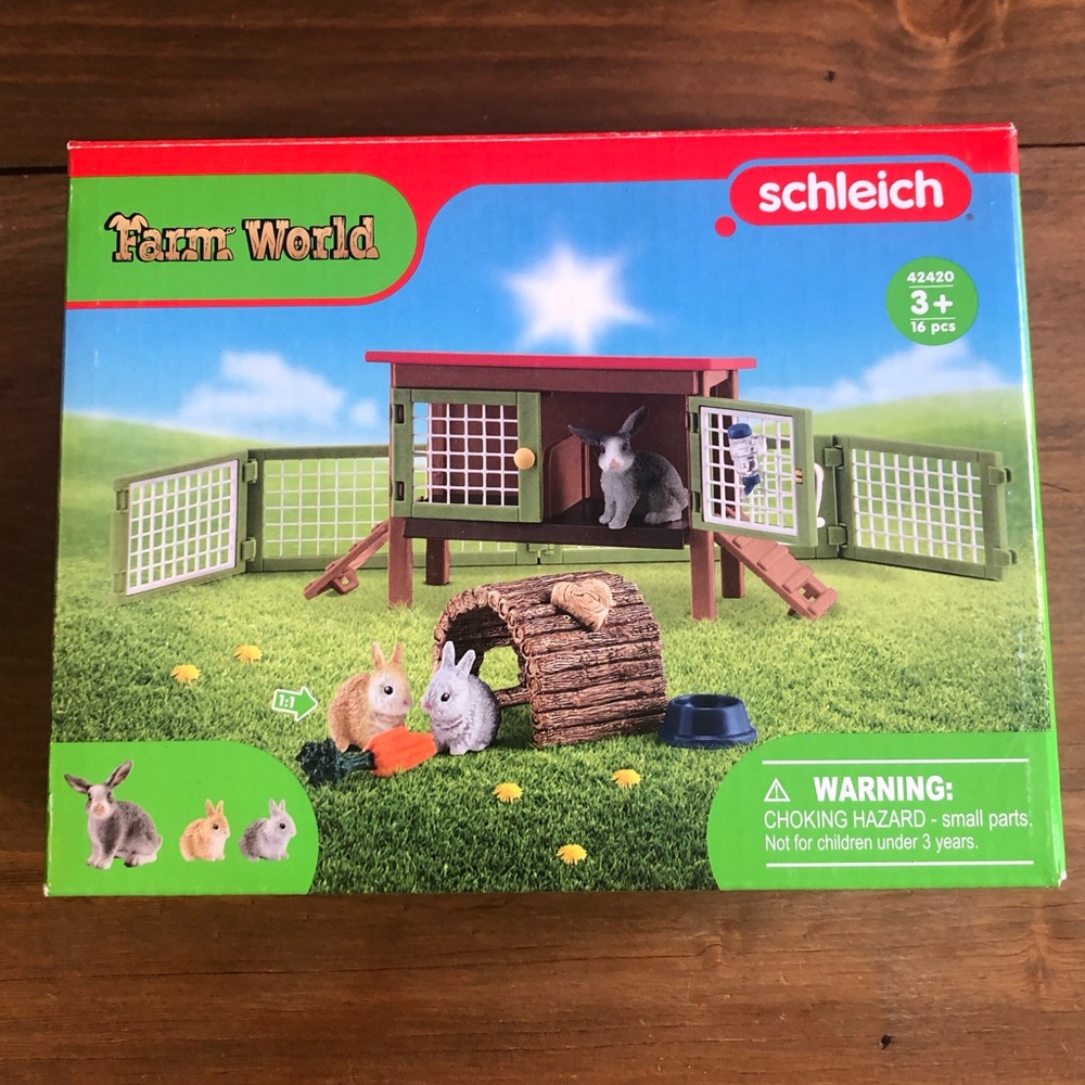 Schleich Rabbit Hutch